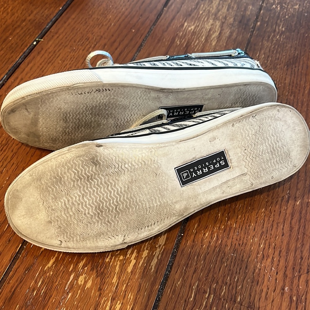 Sperry Top-Sider Sequins Zebra Print 7.5 - image 7